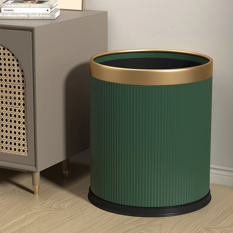 YY Trash Can Large Capacity New Homehold Living Room Affordable Luxury Style Kitchen Simple