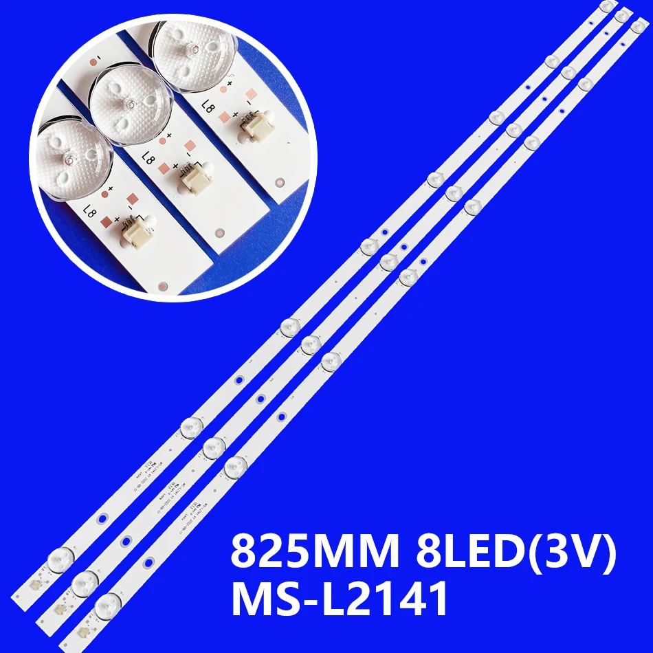 

Лента светодиодной подсветки для Ms-l2141 Ghia G43dfhd G43dfhds8-bf G43d N43 HV430QUB HV430QUB-N45 L43b7500qn SH-39B/4365