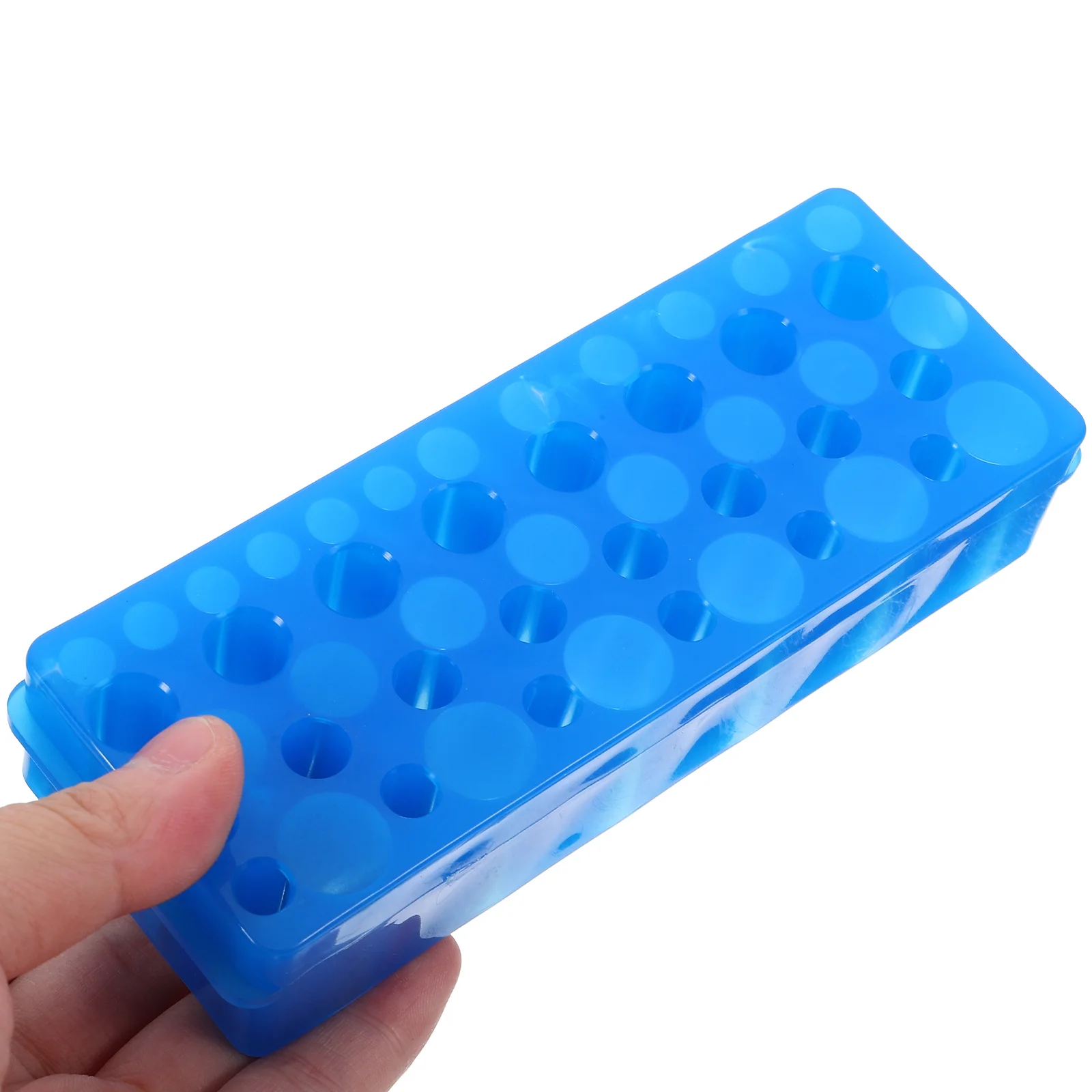 Centrifuge Tube Rack 0.5ml 1.5ml 2ml Easy Use Compact Space Saving Durable Plastic Storage Organizer Test Tube Rack