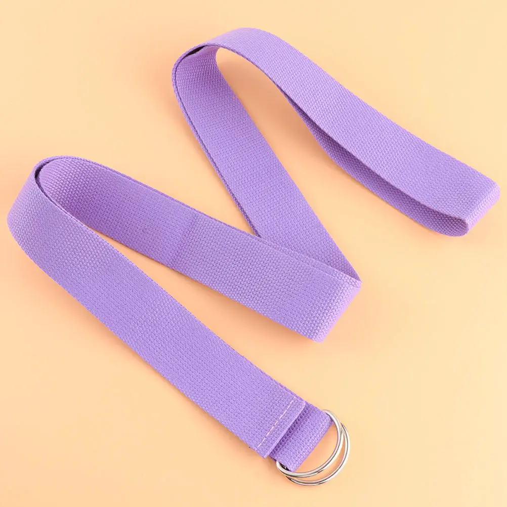 1Pcs Exercise Band Yoga Pull Strap Lightweight Portable Resistance Band for Legs Hips Arms Back Activation Fitness Training