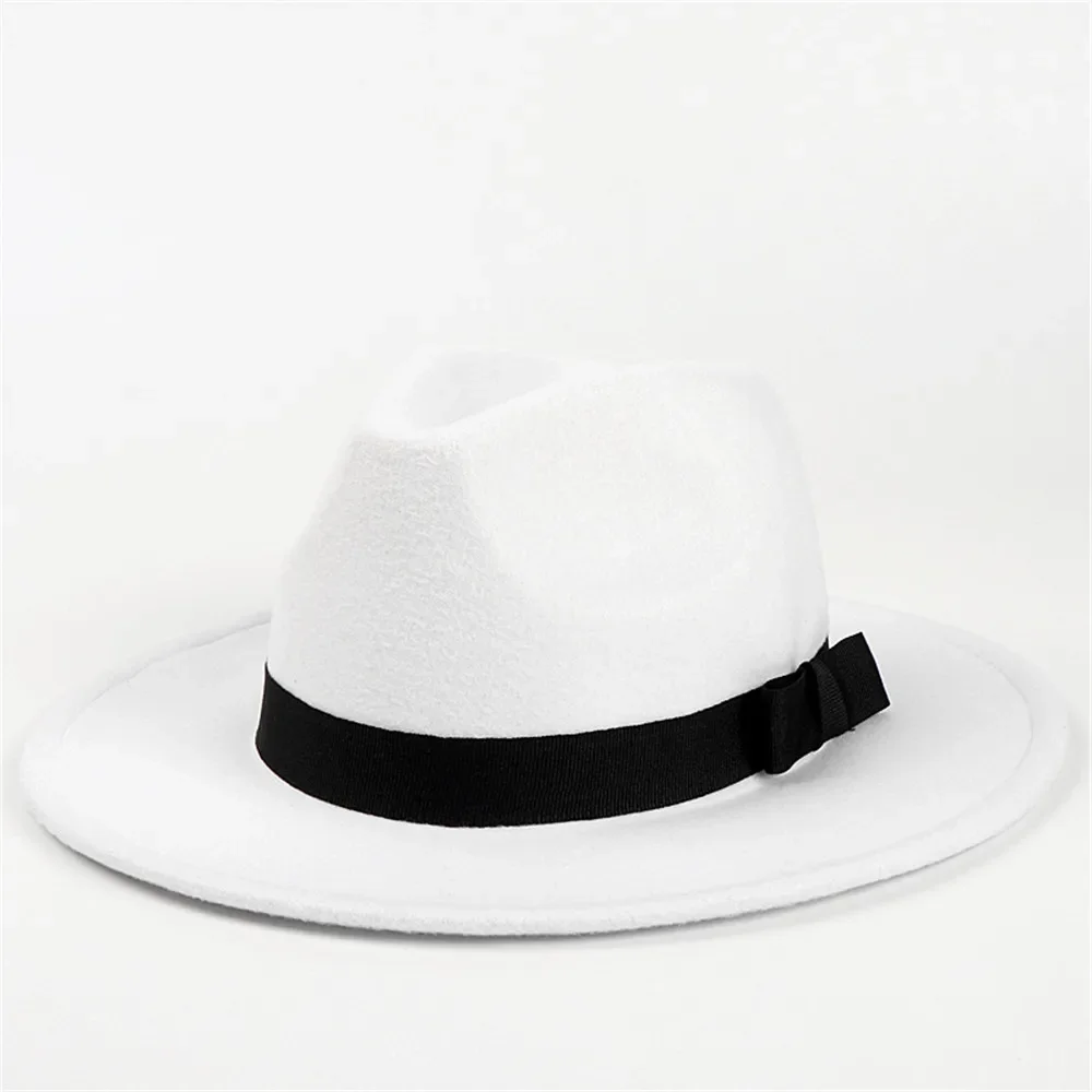 Michael Jackson Cosplay Hat Cotton Demo Caps Gentleman Formal Hat Party Halloween Dance Cap Gifts White/black Summer