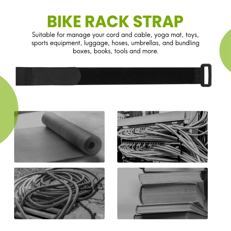 10Pcs/Pack Bike Rack Straps Bicycle Transport Wheel Rack Stabiliser Straps Securing Fasten Tape Bands Webbing