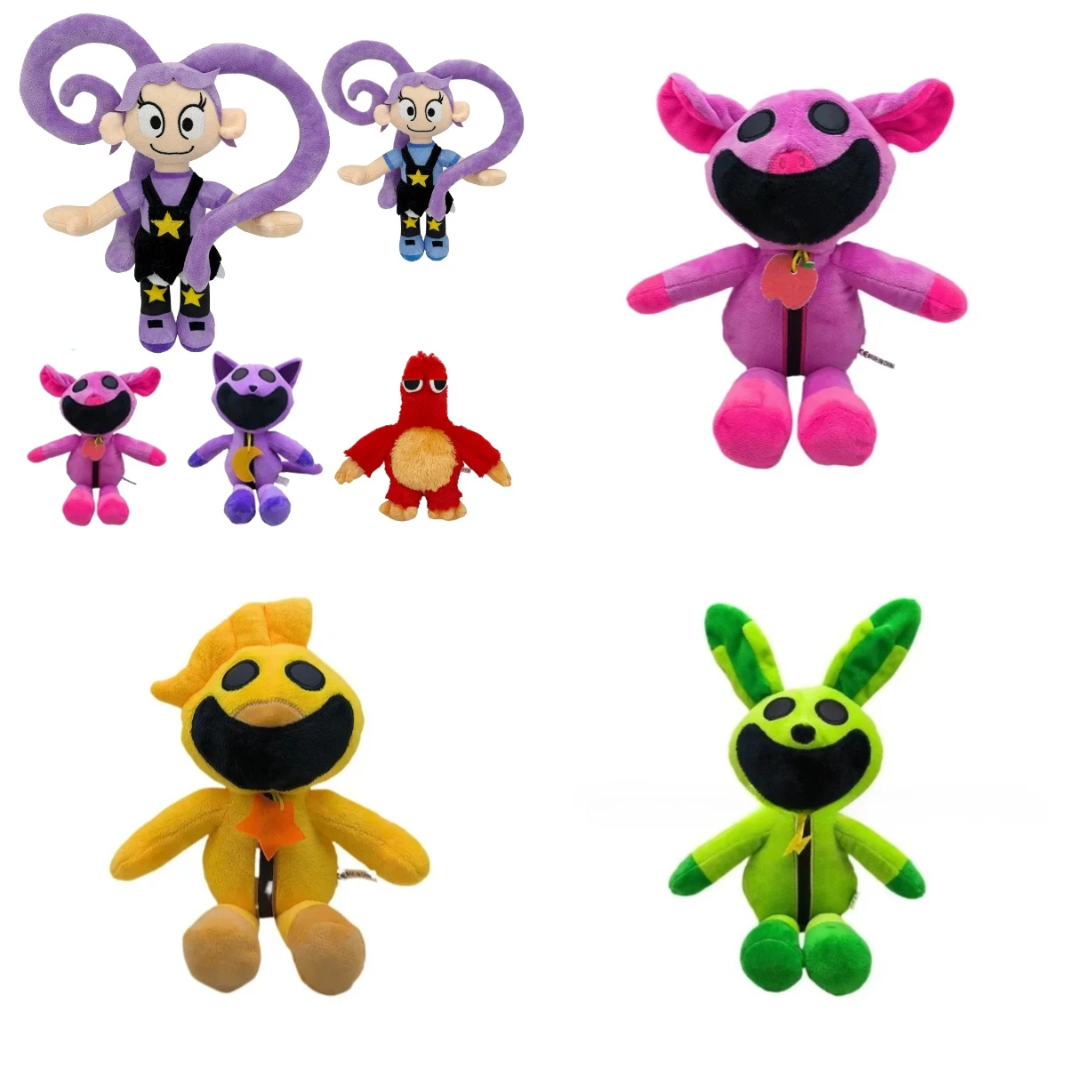 Poppy Playtime New Horror Game Time 5 Giblet Chum Chompkins Plush Doll Soft Stuffed Animal Cute Anime Peripherals Toy Birthday