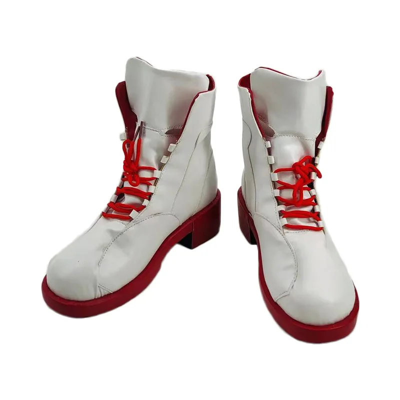 Anime piły łańcuchowe męskie Power Cosplay białe buty do butów z motywem przebranie na karnawał do impreza z okazji Halloween akcesoriów