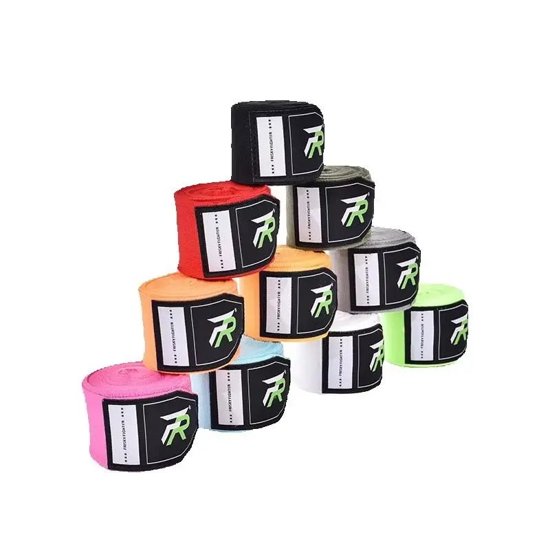 5M Boxing Hand Wraps Pair Wrist Support Wraps for Boxing MMA Muay Thai Punching Bag Sparring Training Bandage Men Women Kids