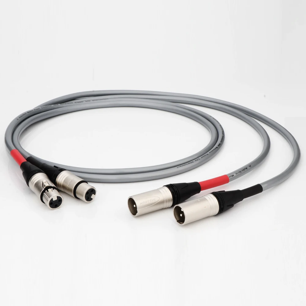 Hifi Lit Xlr Microfoon Kabel Connector 3 Pin Mannelijke Naar Vrouwelijke Versterker Audio Muziek Beste Dirigent Isis Referentie Koper