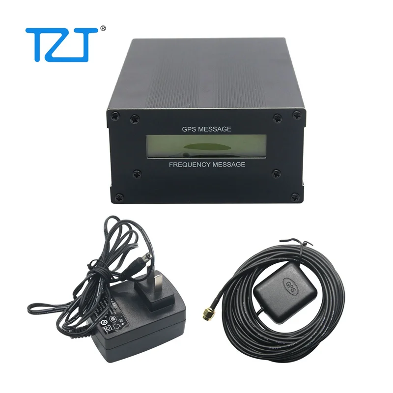 TZT GPSDO GPS Colck 10M مع مذبذب رسالة تردد شاشة LCD #1