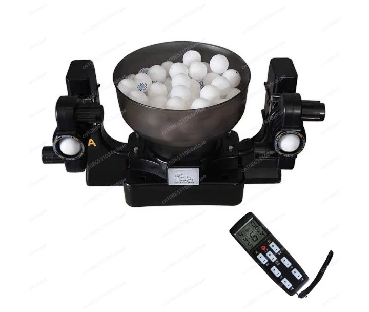 

S-1001 Double-head automatic table tennis service machine, multi-rotation and multi-drop point service device