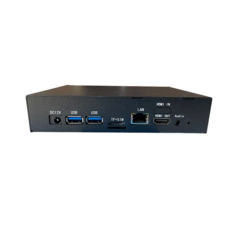 RK3568 network messaging HDMI IN multimedia advertising machine playback edge computing box
