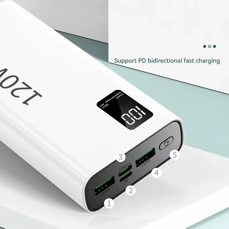 Xiaomi 120W High Capacity Power Bank 200000mAh Super Fast Charging Powerbank Portable Battery Charger For iPhone Samsung Huawei image 6
