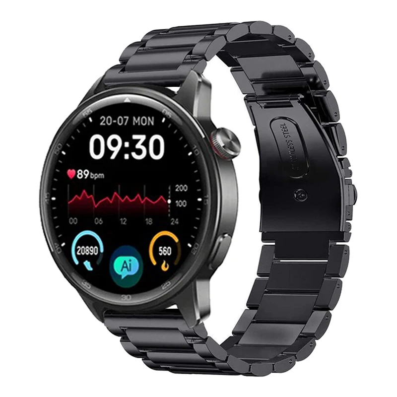 

Металлический ремешок для часов Realme Watch S2, ремешок из нержавеющей стали для Realme Watch 3 Pro, браслет Correa для часов Realme 2pro, браслет