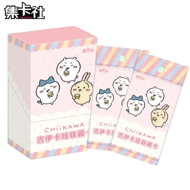 

Коллекция карт Club Chiikawa Коллекционные карты Симпатичные официальные аутентичные периферийные устройства аниме Xiao Ba Usagi Совершенно новые, нераспечатанные