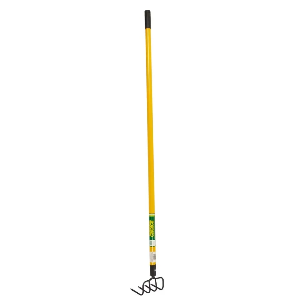 

Professional's Choice 54" 4-Prong Fiberglass Cultivator - 14 Gauge Steel Head