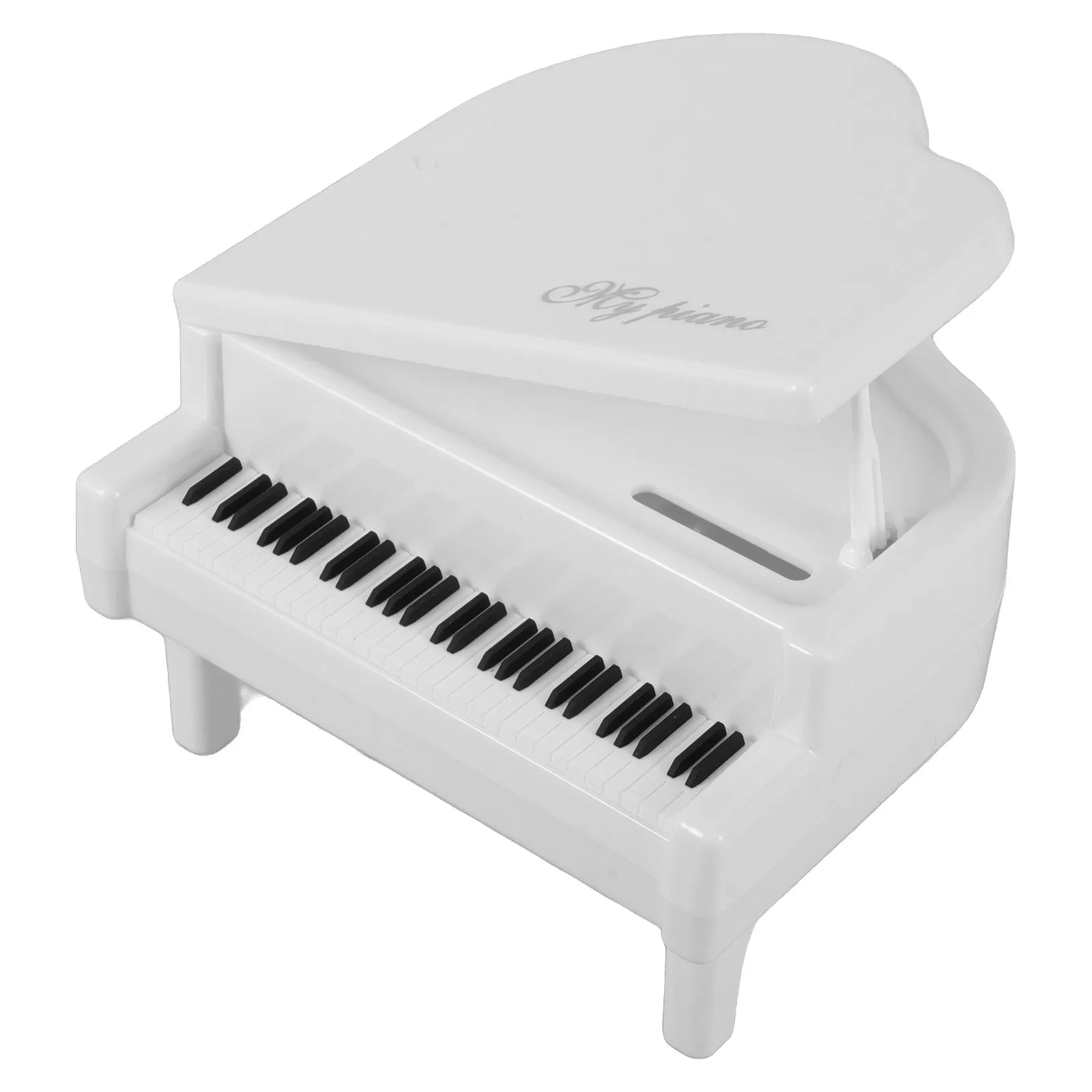 Adorable caja de dinero estilo Piano para niños, divertida caja de ahorro con Interior espacioso, decoración para habitación de niños, mesa, Piano, artesanía en efectivo