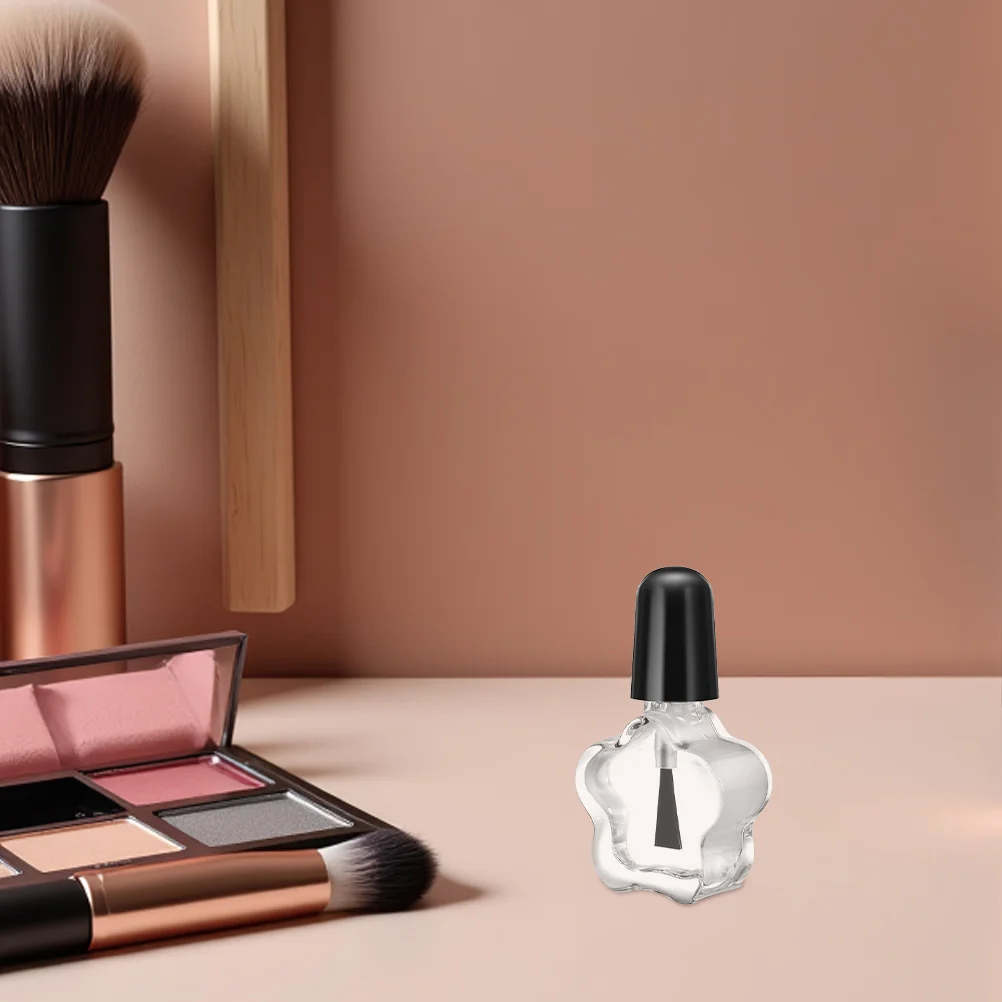 20 szt. 5ml Przezroczyste Butelki na Lakier do Paznokci Unikalny Design Kompaktowy Rozmiar DIY Podróż Użytek w Salonie Szklane Butelki na Lakier do Paznokci Butelki Próbki z Pędzelkiem