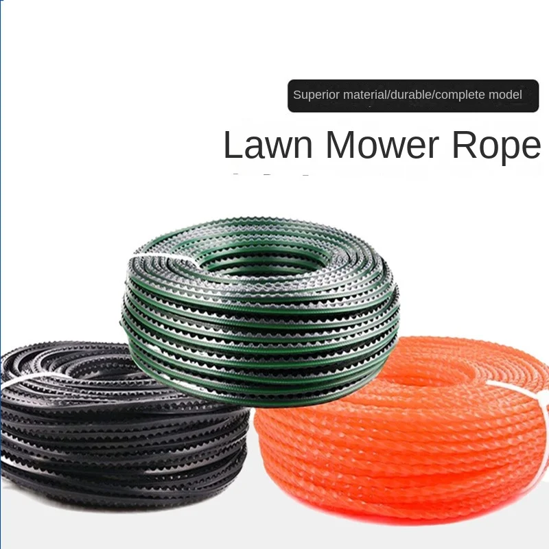 

Garden Power Tool Accessories Lawn Mower Brush Cutter Weeding Rope Steel Wire Twist Sawtooth Round Square NylonRope Weeding Rope