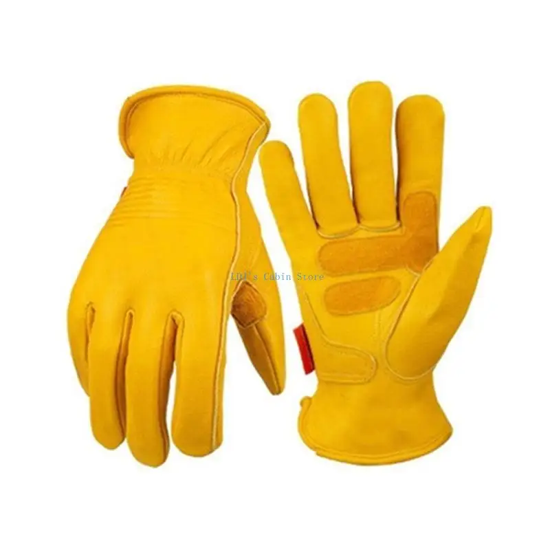 

XXFC Men's Dress Driving Cycling Lambskin Leather Gloves Men(Men & Women)