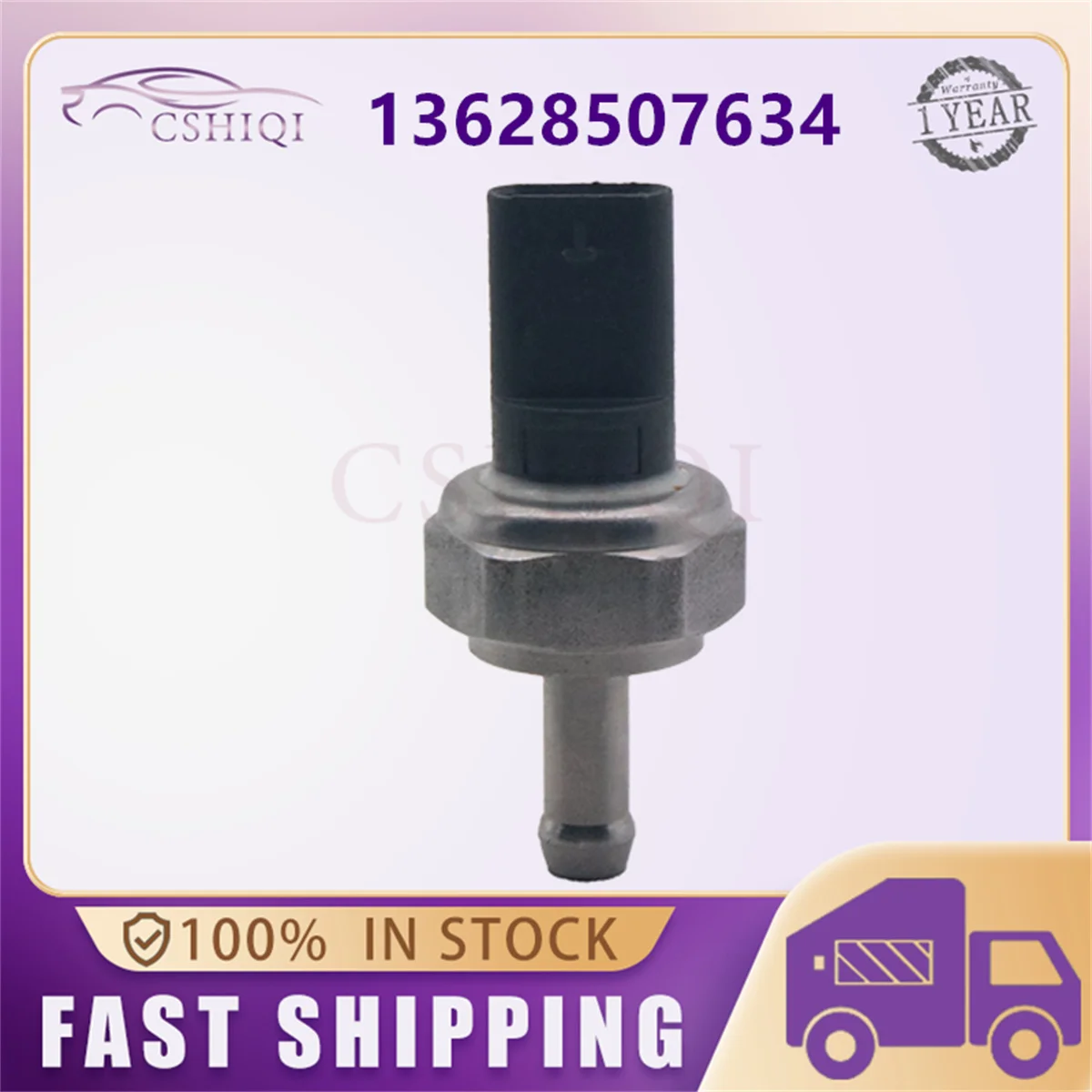 Capteur de pression des gaz d'échappement, pour BMW F25 X3 F20 F21 E90 E91 F30 F31 F10, 13628507634 8507634 13628507790 499000-8370 8514476