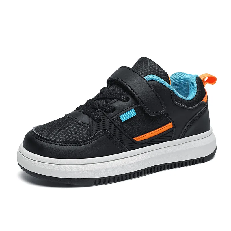 New Children Sports Shoes Black White Spring Autumn Winter Kids Casual Sneakers Boys Girls Outdoors Non Slip Light Running Shoes