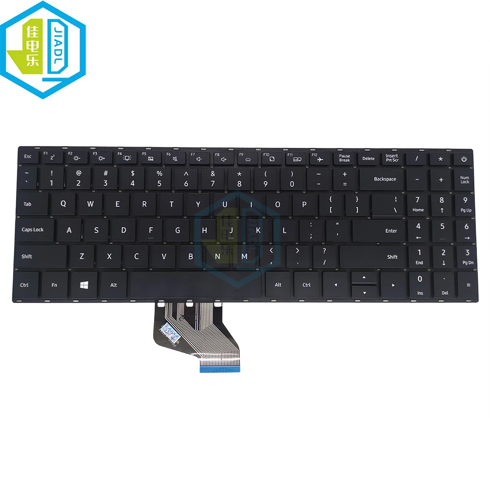 US RU Laptop Backlit Keyboard For Hasee Kingbook X5-2021S5H KUU A5 15.6 PRIDE-K3887 MB3331001 Backlight Replacement Keyboards