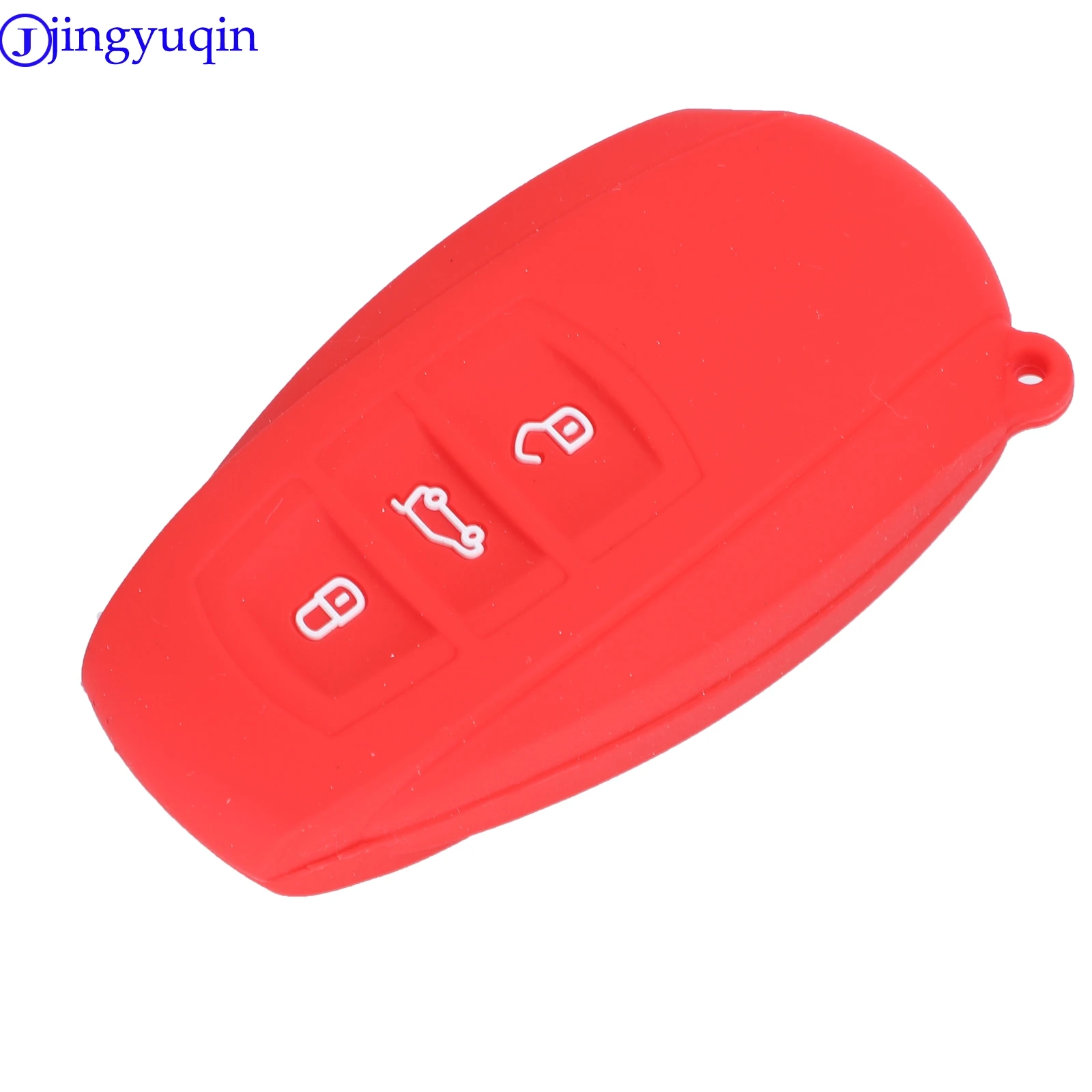 jingyuqin 3B Remote Car Key Silicone Cover Case for Volkswagen Vw Touareg Smart Key Car Styling Holder