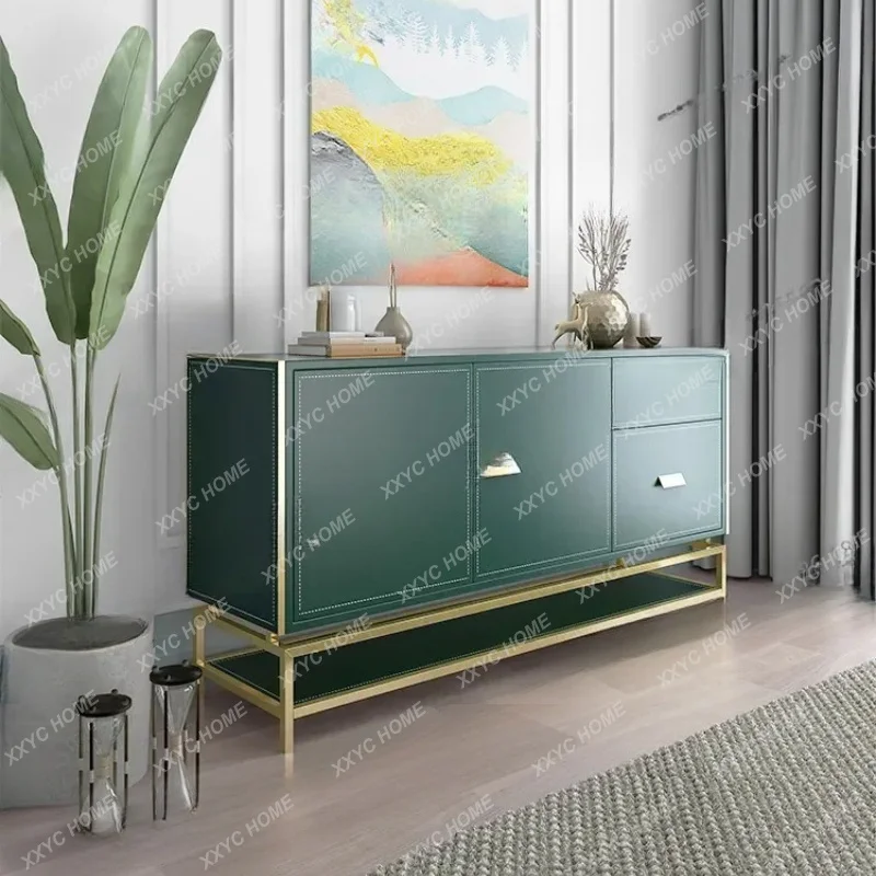 Hot sales Hotel furniture Hong Kong-style light luxury dining side cabinets Korean lockers, lockers