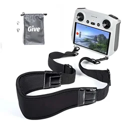 Adjustable Drone Remote Control Strap for DJI Mini 4 3 Pro/Air 3/Mavic 3 Neck Strap Transmitter Lanyard for RC 2 Accessories