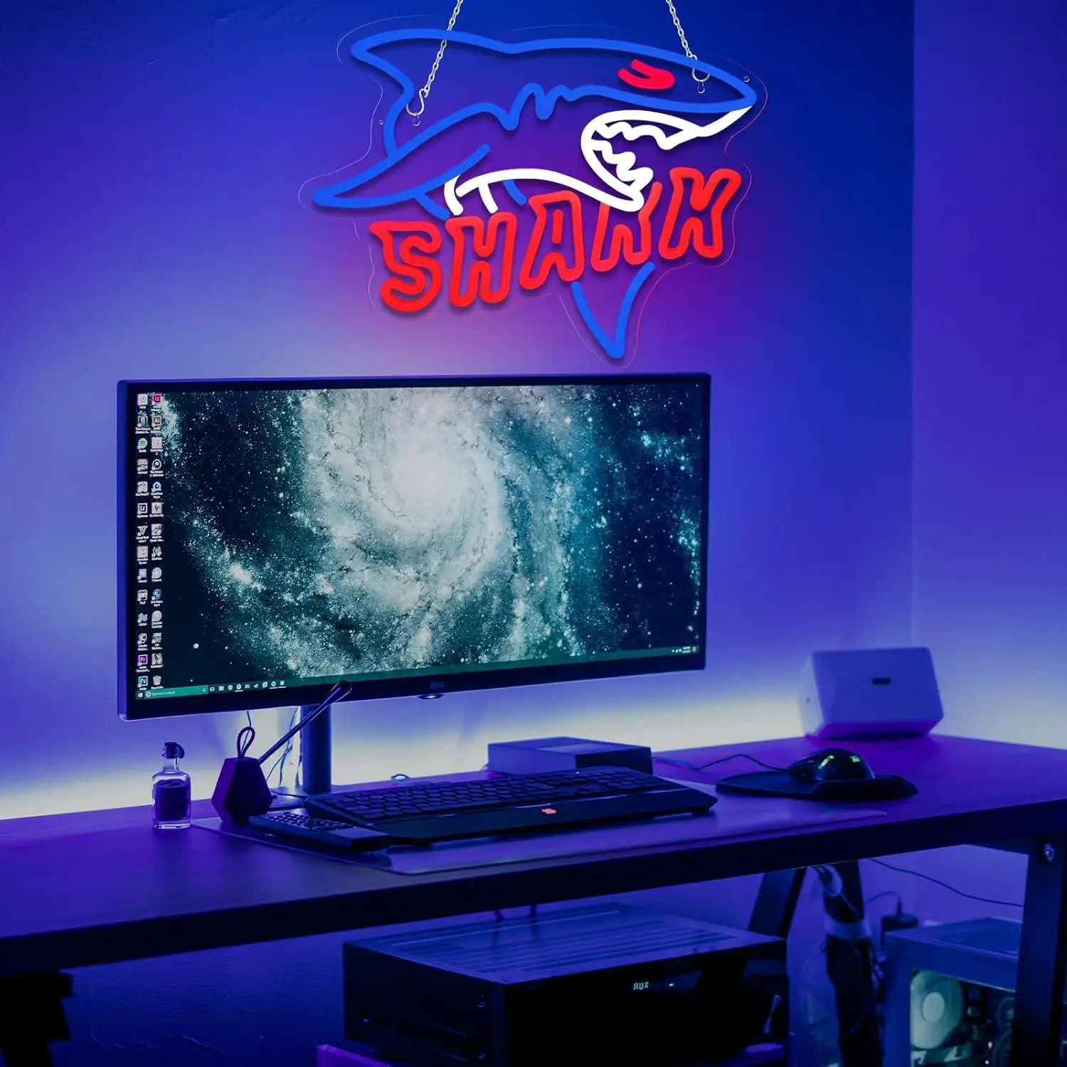 Shark Neon Sign Usb Dimmable Led Wall Light Sea Animal Decor For Bedroom Man Cave Game Room Bar Party Holiday Gift Night Light