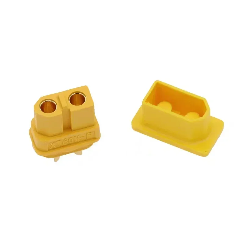 10pcs XT60 XT60H Male Female Plug Dust Cap PVC Protective Cover Anti-Dirt Cap Protector Shell Yellow Black For RC Aircraft Drone