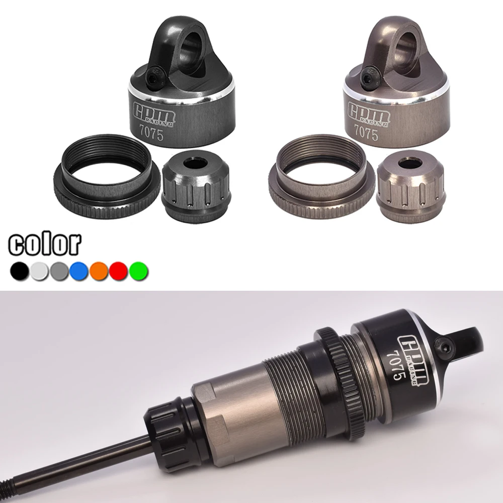 GPM for LOSI 1/4 PROMOTO-MX MOTORCYCLE LOS06000 LOS06002 Upgrade Accessories Metal Aluminum Shock Absorber Cap Cover LOS263008