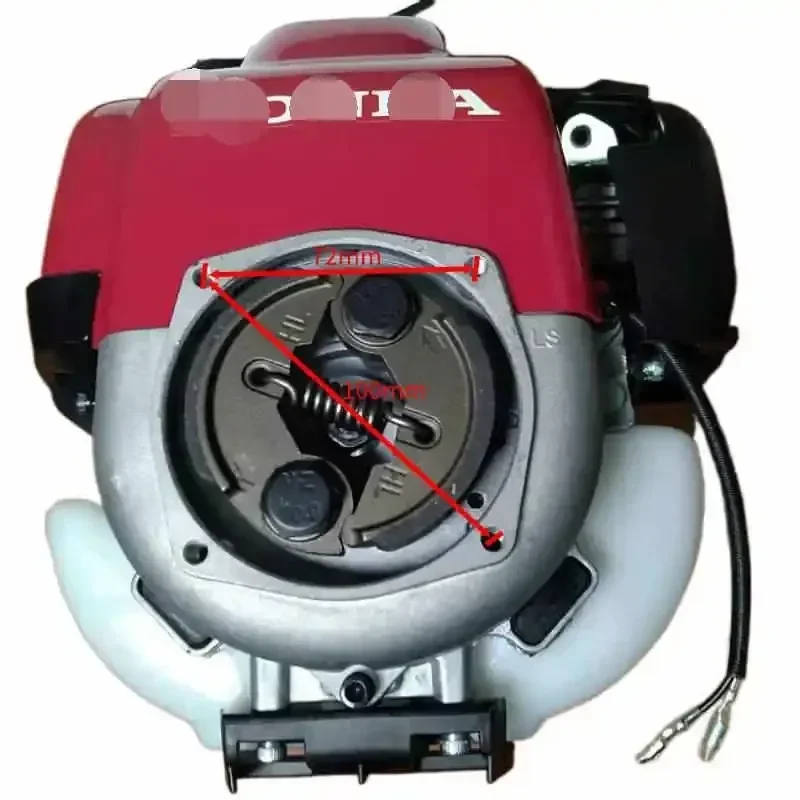 Imagem -06 - Motor a Gasolina Gx35 35cc 4t Cq35 Lq35 Unq435 Umk435 140f Aparador Escova Acumulador Piloto de Bicicleta Recarga Diy