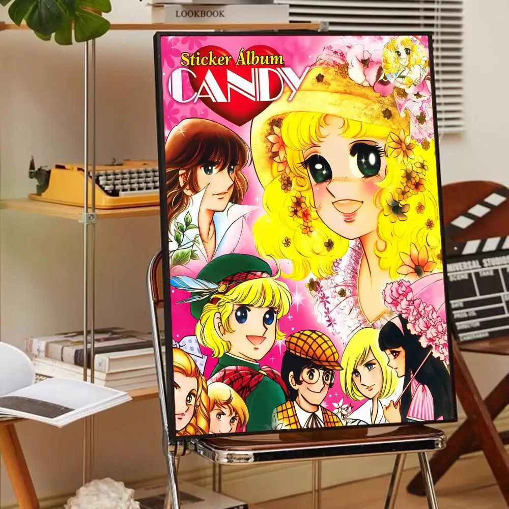 Candy Candy Anime Classic Movie Posters Vintage Room Bar Cafe Decor Nordic Home Decor