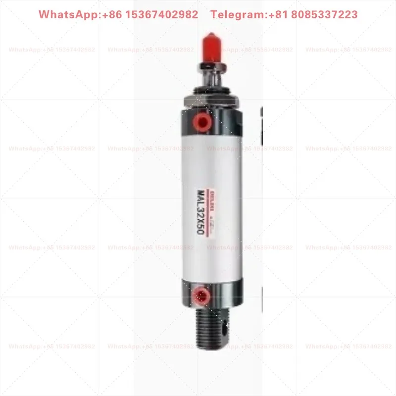1PCS Small pneumatic mini cylinder aluminum alloy MAL16-20-25-32-40-50-75-100-150S