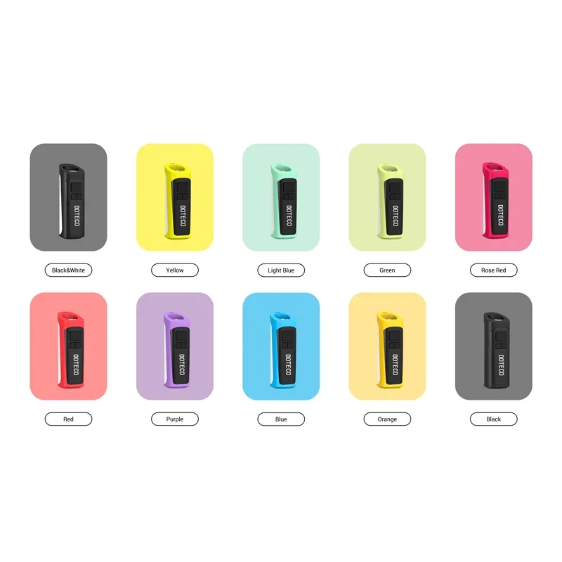 New DOTECO Tik20 Vaporizer Battery 400mAh DOTECO Battery 510 Thread 1.8v-4.2V Voltage OLED Display Screen Fit For 510 Cartridge