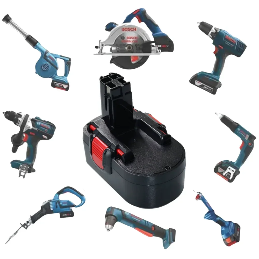 لبوش 18 فولت 4.8Ah/6.8Ah/9.8Ah ni-mh بطارية قابلة للشحن استبدال Bosch BAT025 BAT026 BAT160 PSR180 VE-2 GSR18