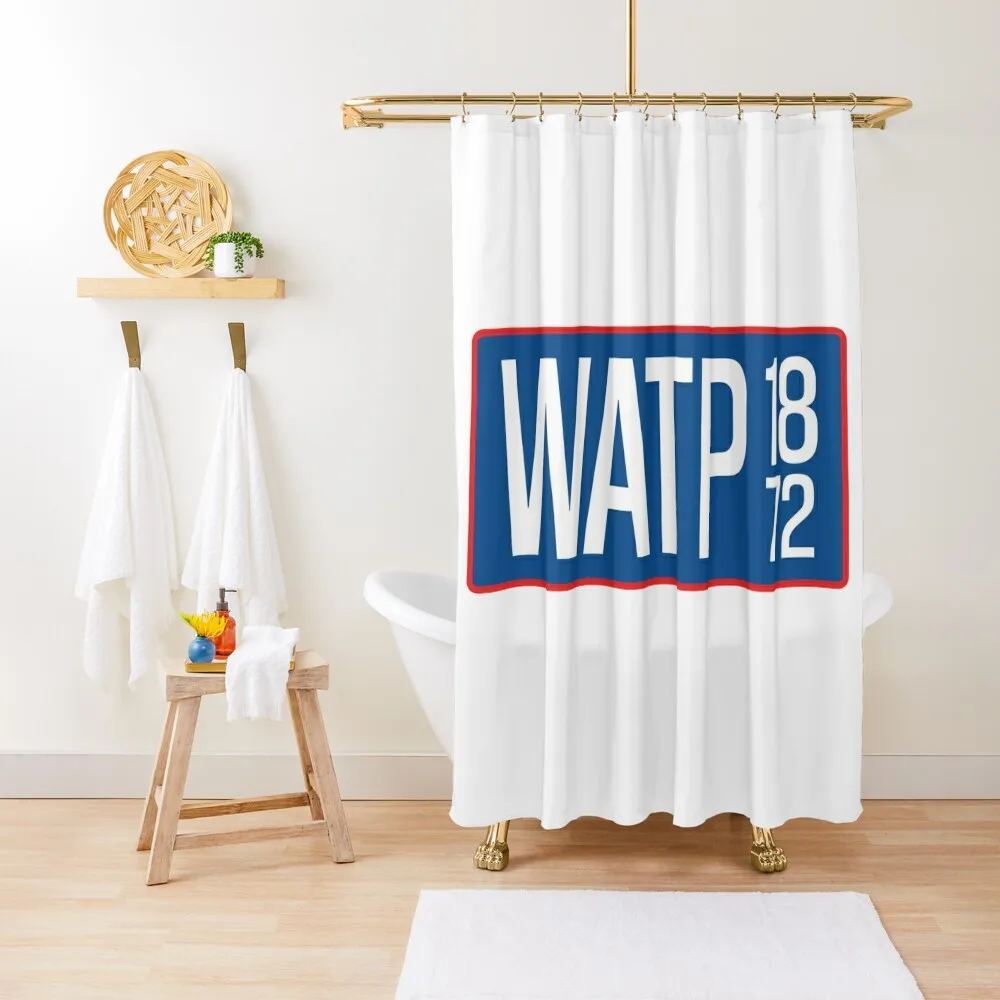 

WATP 1872 Shower Curtain Waterproof Bath And Anti-Mold Shower Waterproof Waterproof Shower Modern Accessory Bathrooms Curtain