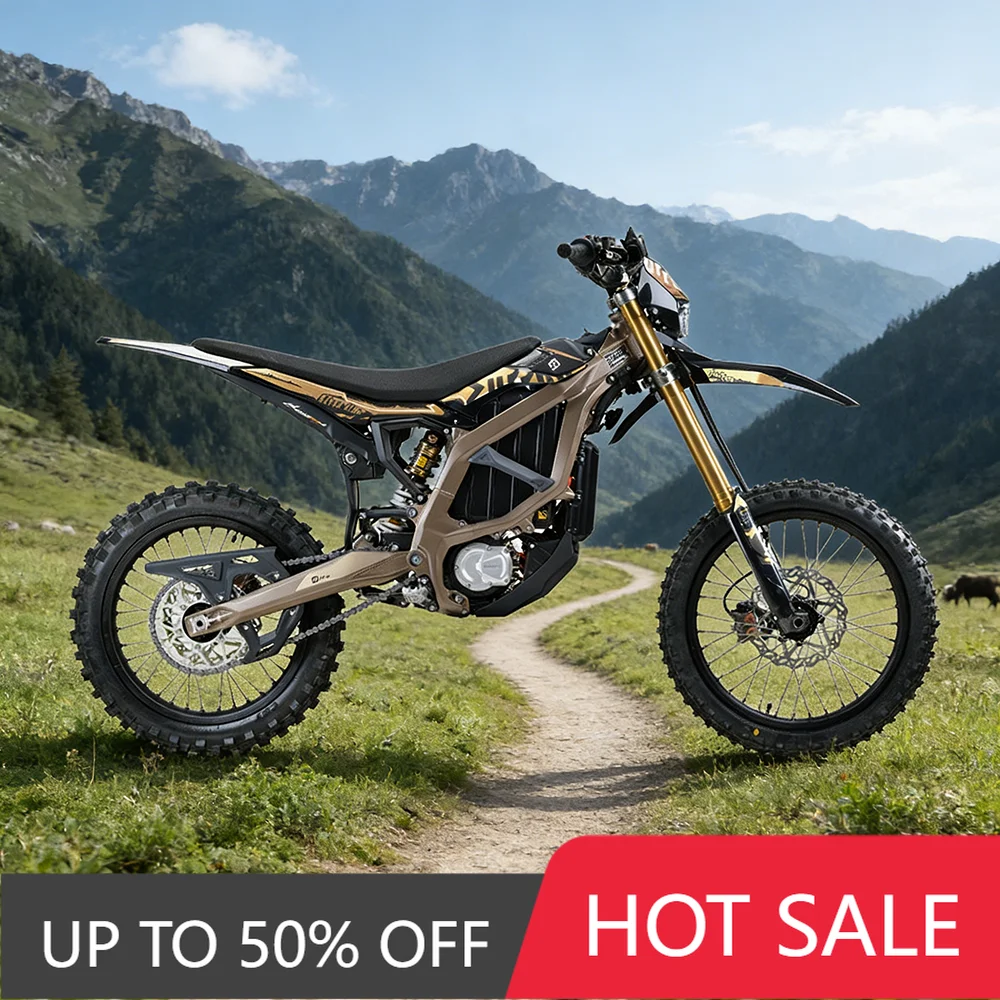 QQW Black 74V 24.5kW  Electric Bike Full Absorber Electric Off-Road Bike Motorcycle 2026 Ultra Bee