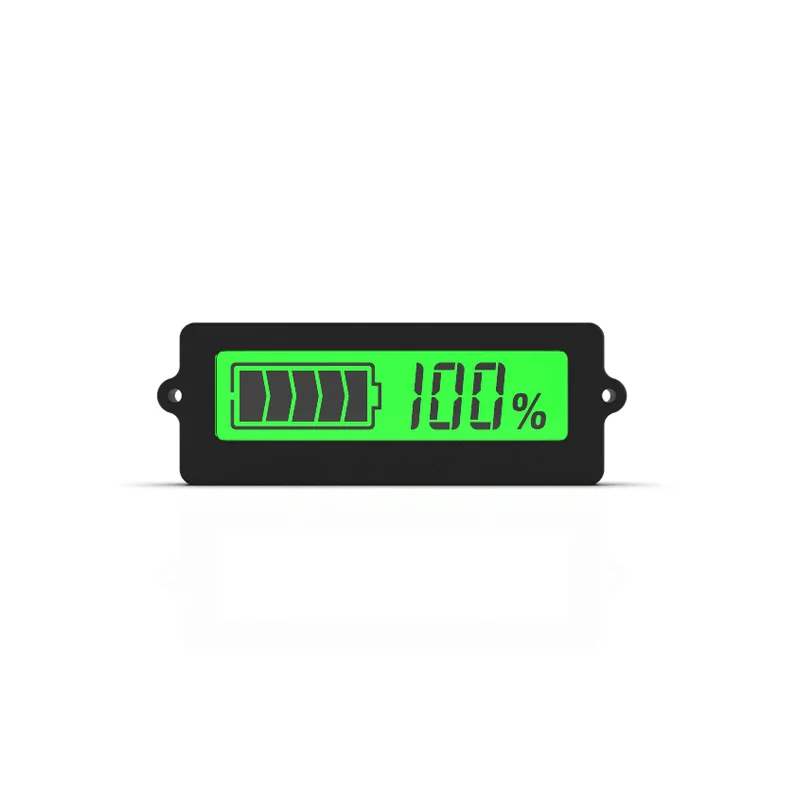 12 24 36 48v lead-acid battery LY6N embedded battery capacity tester voltmeter green light charging indicator