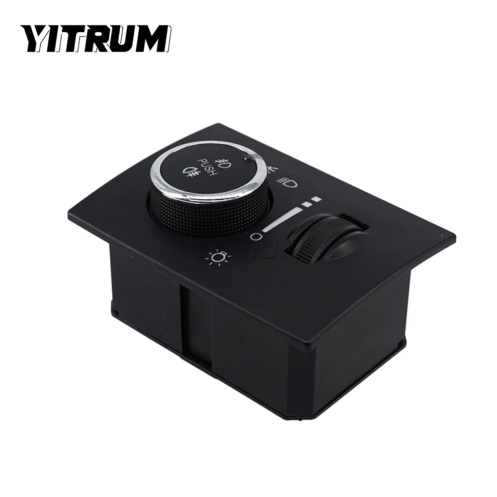 YITRUM 68189148AA Car Headlight Fog Lamp Switch For Dodge Challenger Chrysler 300C Jeep Grand Cherokee Dodge Challenger