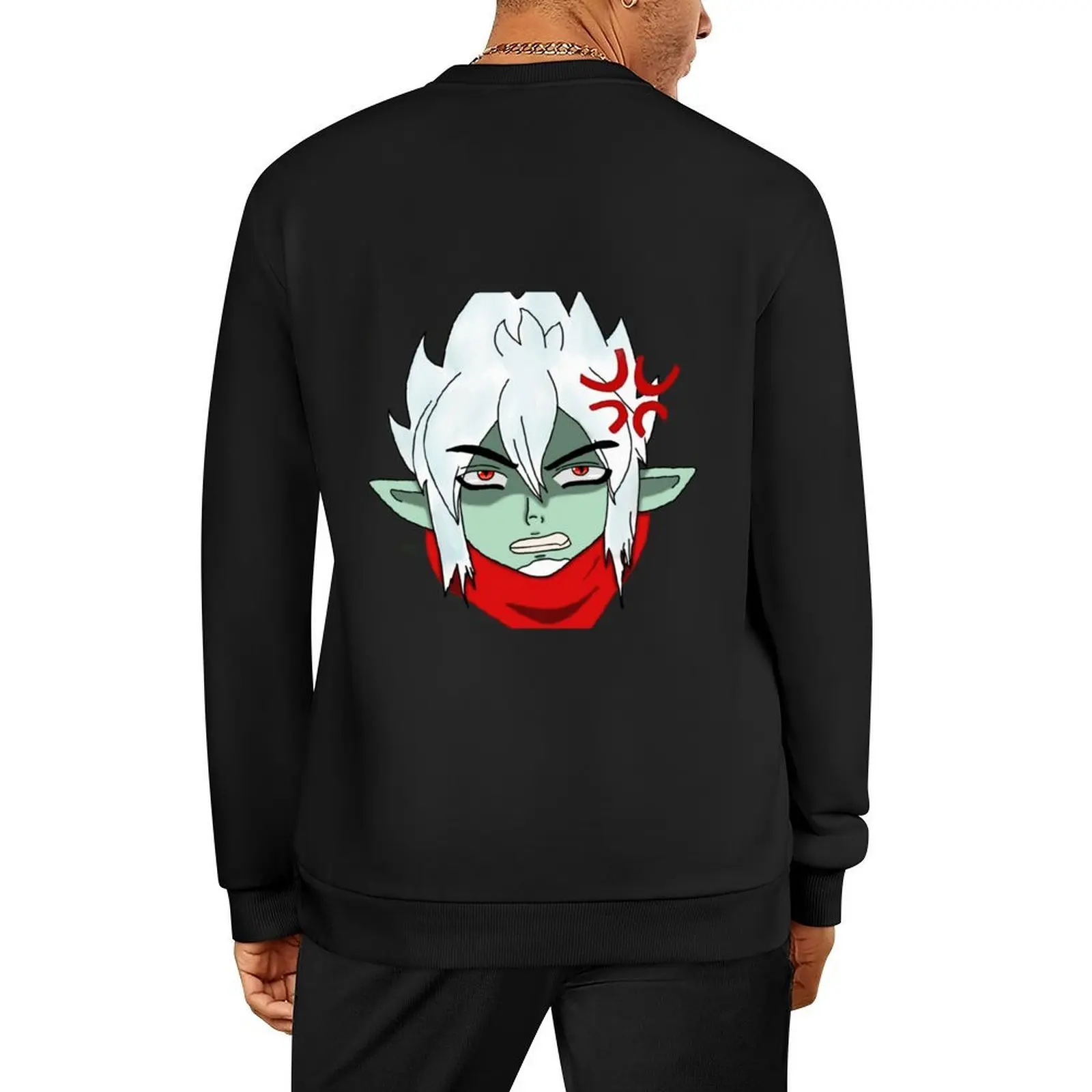 

Angry Ghost Pullover korean autumn clothes tracksuits anime clothes men clothes hooded sweatshirts