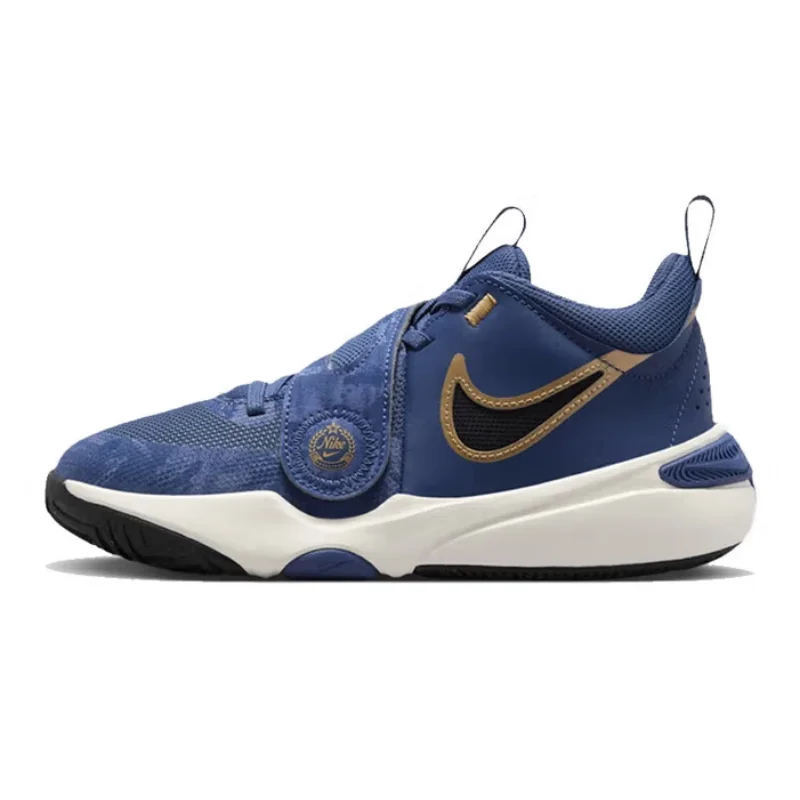 

Nike Full-Length Rubber Outsole with Strong Grip, Women's Practical Basketball Shoes, New Velcro Design, Wear-Resistant Low-Top Basketball Shoes, Team Hustle D11 Eye-Catching Color Scheme, Outdoor Casual Basketball Shoes, Excellent Value for Money Fz8463-