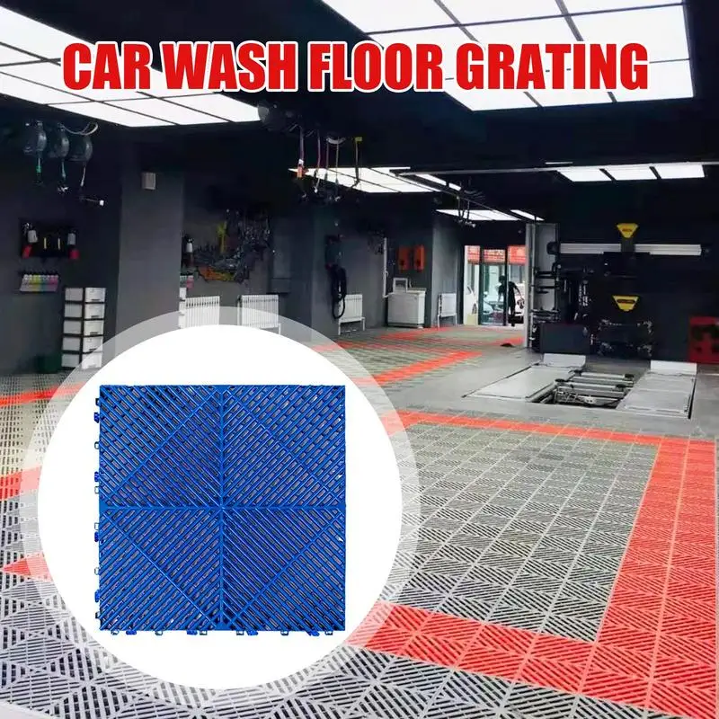 Car Wash Grill High Strength Grille Plate Cover Floor Grid Plate Car Washing Supplies For Floors Municipal Engineering