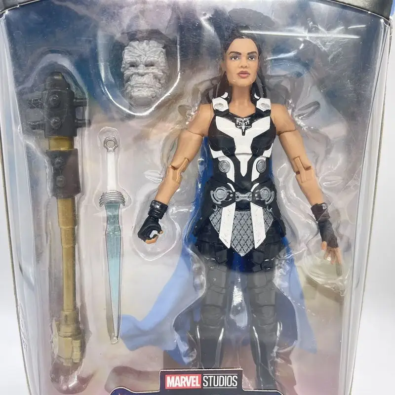 

New Product In Stock Marvel Love And Thunder Valkyrie Sea King 6-Inch Diy Model Desktop Ornament Holiday Surprise Gift
