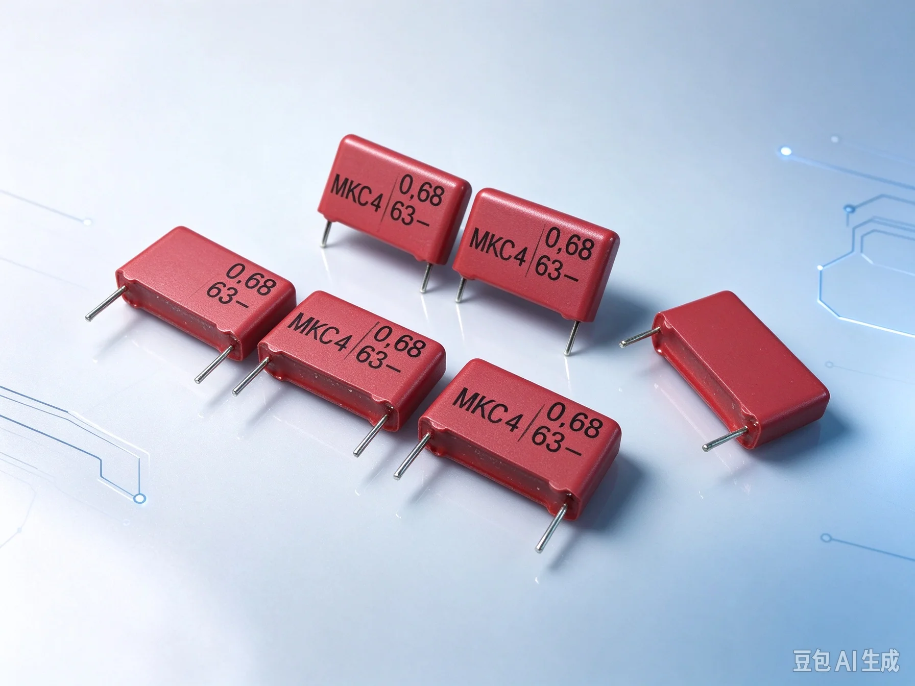 Genuine for WIMA MKC4 0.68UF 63V Audio Film Capacitor  100pcs