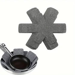 3Pcs/set Pot Pan Felt Protectors Divider Pads Heat Resistant Prevent Scratching Separate Mat Surfaces for Cookware Kitchen Tool