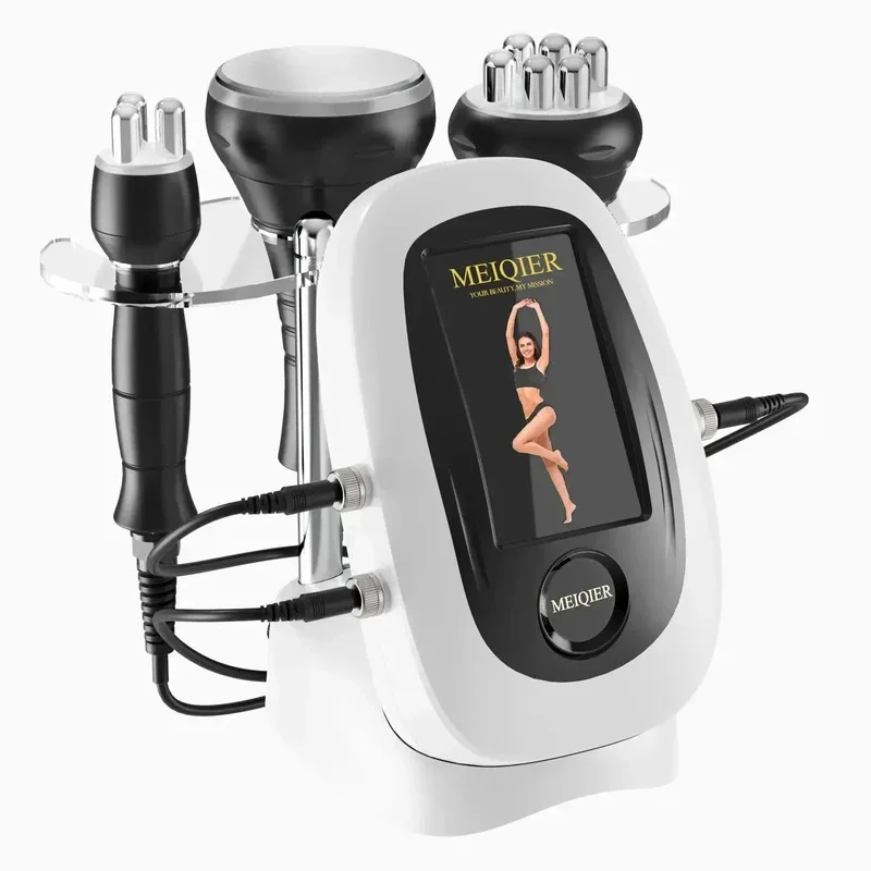 NEW 3 In 1 80K Cavitation Ultrasonic RF Machine Multi-Polar Weights Loss Device Skin Rejuvenation Cellulite Massager Fat Reducer
