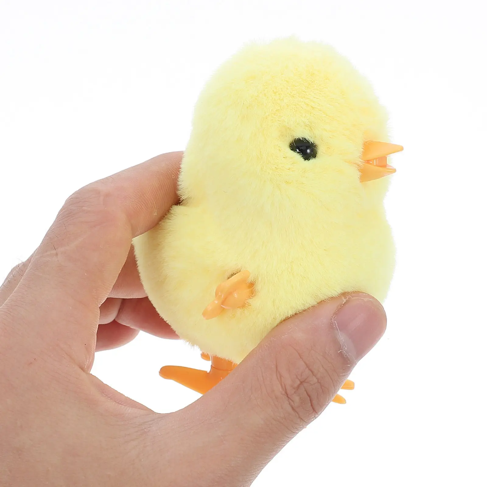 

Заводная мягкая игрушка-попрыгунчик в виде цыпленка, ретро, очаровательная, для Пасхи, наполнитель корзин, сувенир для вечеринки