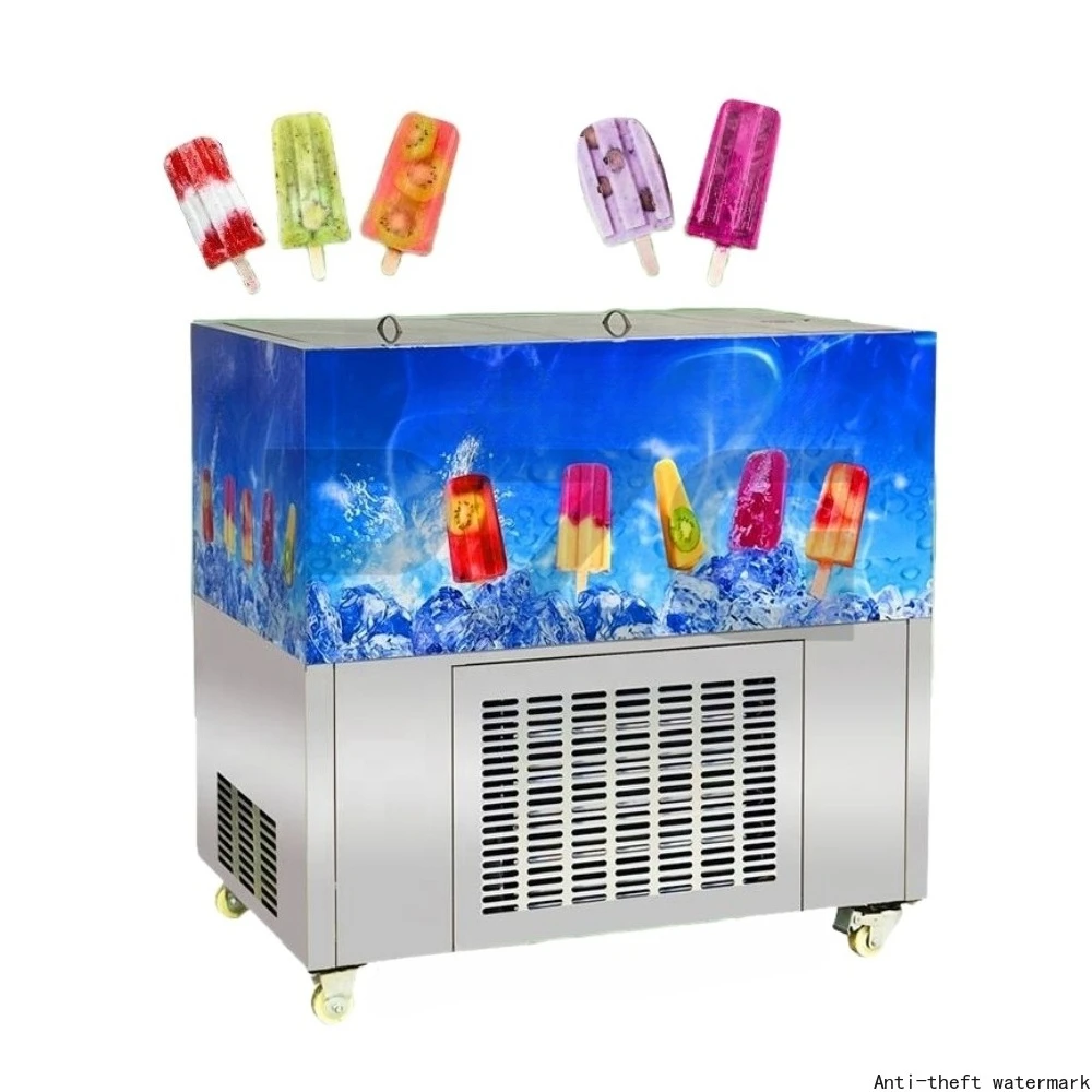 

2026 Hot SellingCommercial 1/2/4 Molds Ice Cream Mold Pop Fruit Popsicle Maker Ice Lolly Making Machine Ice Popsicle Machine