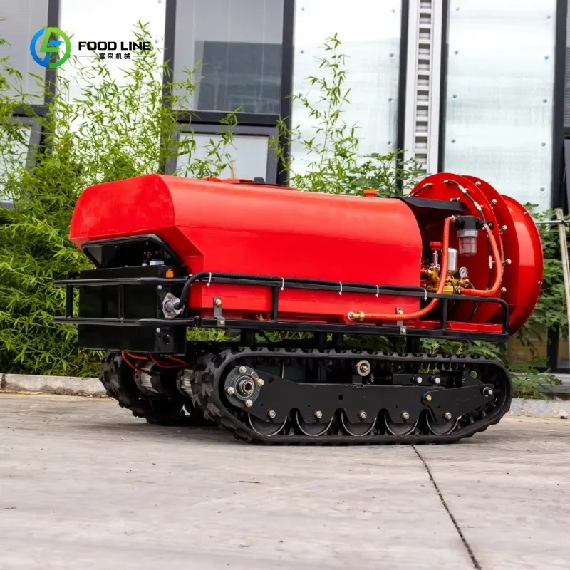 Remote Control Wireless Agricultural Sprayer Robot for Orchard Crop Fertilizer Application Sale Custom