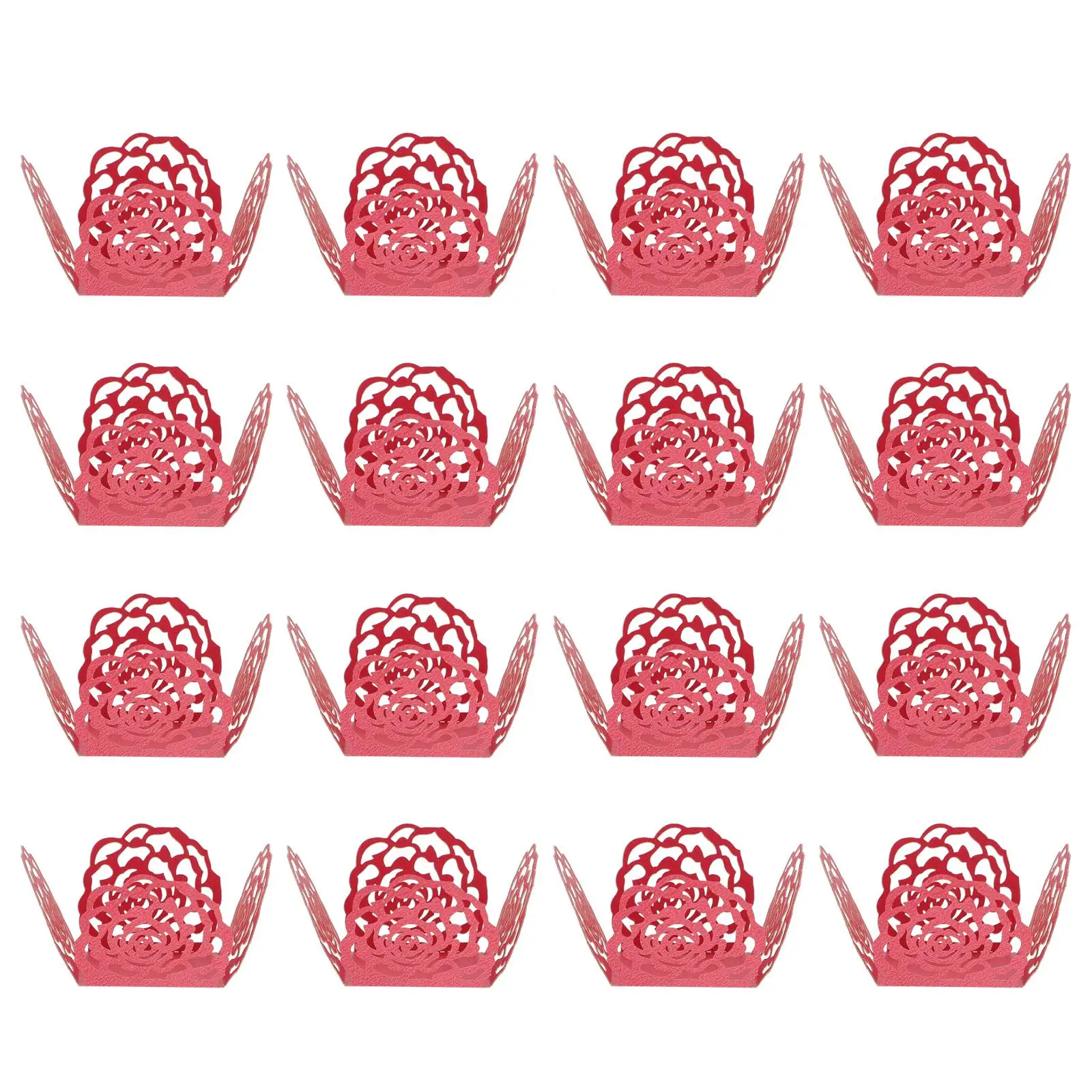 

50pcs Chocolate TrayLightweight Compact Wrapping Tray for Chocolate Cups Cupcake Liner Party Decorations Wedding Supplies